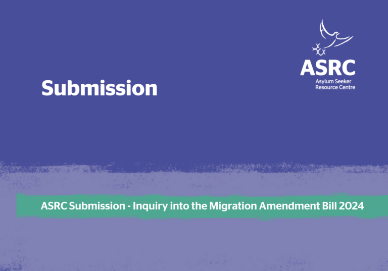 Submission - inquiry into the migration amendment act 2024